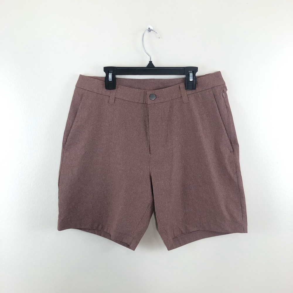 lululemon athletica Brown/coral. Men's Shorts medium/31 - Picture 2 of 13